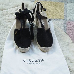 Viscata Escala Canvas Espadrilles Wedges
